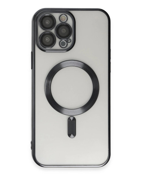 Apple İphone 15 Pro Max Kılıf Kross Magneticsafe Kapak - Siyah