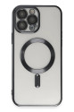 Apple İphone 15 Pro Max Kılıf Kross Magneticsafe Kapak - Siyah