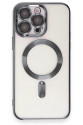 Apple İphone 15 Pro Max Kılıf Kross Magneticsafe Kapak - Titan Gri Apple İphone 15 Pro Max Kılıf Kross Magneticsafe Kapak - Titan Gri