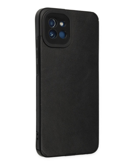 Samsung Galaxy A03 Kılıf Loop Deri Silikon - Siyah Samsung Galaxy A03 Kılıf Loop Deri Silikon - Siyah