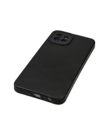 Samsung Galaxy A03 Kılıf Loop Deri Silikon - Siyah Samsung Galaxy A03 Kılıf Loop Deri Silikon - Siyah