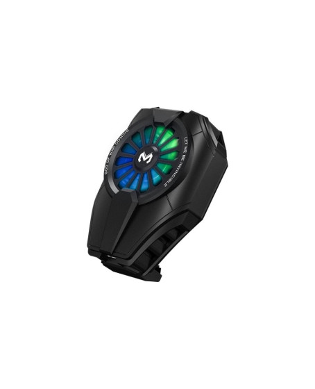 Dl06 Rgb Radyatör Telefon Soğutucu Fan - Siyah