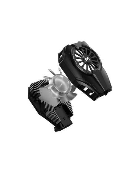 Dl06 Rgb Radyatör Telefon Soğutucu Fan - Siyah