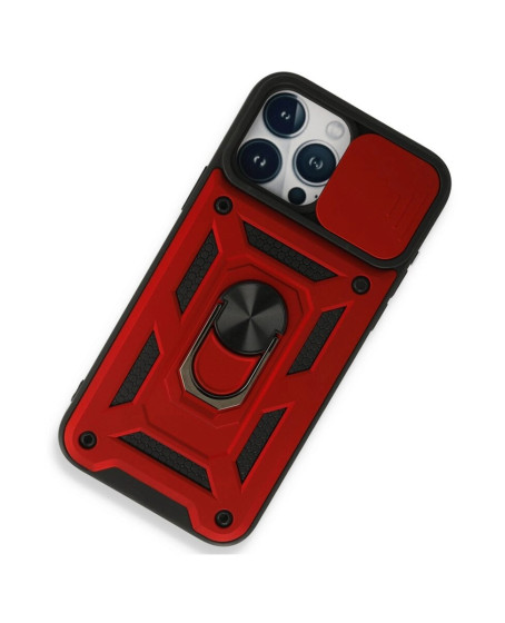 Apple İphone 15 Pro Kılıf Pars Lens Yüzüklü Silikon - Kırmızı Apple İphone 15 Pro Kılıf Pars Lens Yüzüklü Silikon - Kırmızı