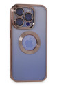 Apple İphone 15 Pro Max Kılıf Slot Silikon - Rose Gold Apple İphone 15 Pro Max Kılıf Slot Silikon - Rose Gold