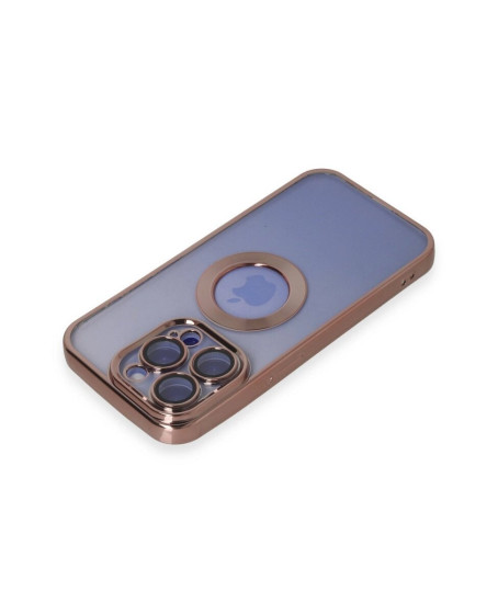 Apple İphone 15 Pro Max Kılıf Slot Silikon - Rose Gold Apple İphone 15 Pro Max Kılıf Slot Silikon - Rose Gold
