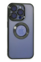 Apple İphone 15 Pro Max Kılıf Slot Silikon - Köknar Yeşili