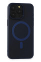 Apple İphone 15 Pro Max Kılıf Lodos Magneticsafe Mat Kapak - Mavi Apple İphone 15 Pro Max Kılıf Lodos Magneticsafe Mat Kapak - Mavi