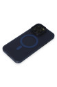 Apple İphone 15 Pro Max Kılıf Lodos Magneticsafe Mat Kapak - Mavi Apple İphone 15 Pro Max Kılıf Lodos Magneticsafe Mat Kapak - Mavi