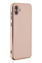 Samsung Galaxy A04 Kılıf Volet Silikon - Pembe Samsung Galaxy A04 Kılıf Volet Silikon - Pembe