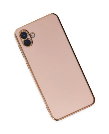 Samsung Galaxy A04 Kılıf Volet Silikon - Pembe Samsung Galaxy A04 Kılıf Volet Silikon - Pembe