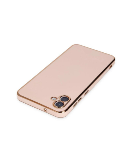 Samsung Galaxy A04 Kılıf Volet Silikon - Pembe Samsung Galaxy A04 Kılıf Volet Silikon - Pembe