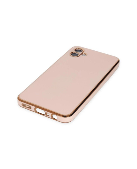 Samsung Galaxy A04 Kılıf Volet Silikon - Pembe Samsung Galaxy A04 Kılıf Volet Silikon - Pembe