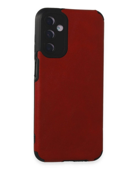 Samsung Galaxy M14 5g Kılıf Loop Deri Silikon - Kırmızı Samsung Galaxy M14 5g Kılıf Loop Deri Silikon - Kırmızı