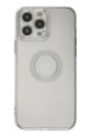 Apple İphone 14 Pro Max Kılıf Santa Lens Silikon - Şeffaf