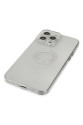 Apple İphone 14 Pro Max Kılıf Santa Lens Silikon - Şeffaf