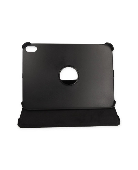 Apple İpad 2022 10.9 (10.nesil) Kılıf 360 Tablet Deri Kılıf - Siyah