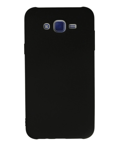 Samsung Galaxy J7 Kılıf Nano İçi Kadife Silikon - Siyah Samsung Galaxy J7 Kılıf Nano İçi Kadife Silikon - Siyah