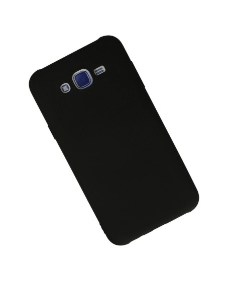 Samsung Galaxy J7 Kılıf Nano İçi Kadife Silikon - Siyah Samsung Galaxy J7 Kılıf Nano İçi Kadife Silikon - Siyah