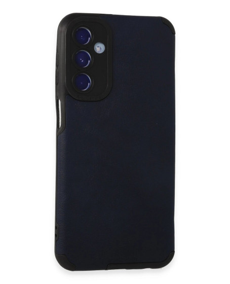 Samsung Galaxy M34 5g Kılıf Loop Deri Silikon - Lacivert