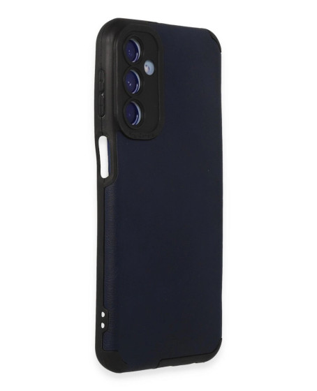 Samsung Galaxy M34 5g Kılıf Loop Deri Silikon - Lacivert