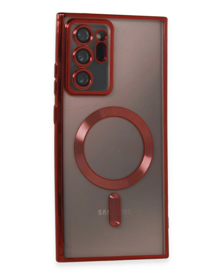 Samsung Galaxy Note 20 Ultra Kılıf Kross Magneticsafe Kapak - Kırmızı Samsung Galaxy Note 20 Ultra Kılıf Kross Magneticsafe Kapak - Kırmızı