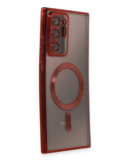 Samsung Galaxy Note 20 Ultra Kılıf Kross Magneticsafe Kapak - Kırmızı Samsung Galaxy Note 20 Ultra Kılıf Kross Magneticsafe Kapak - Kırmızı