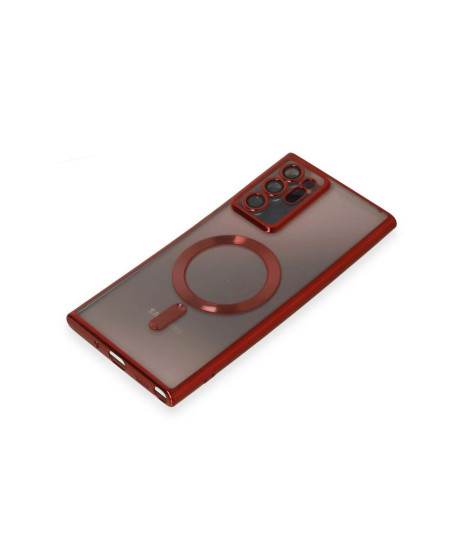 Samsung Galaxy Note 20 Ultra Kılıf Kross Magneticsafe Kapak - Kırmızı Samsung Galaxy Note 20 Ultra Kılıf Kross Magneticsafe Kapak - Kırmızı