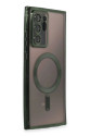 Samsung Galaxy Note 20 Ultra Kılıf Kross Magneticsafe Kapak - Koyu Yeşil Samsung Galaxy Note 20 Ultra Kılıf Kross Magneticsafe Kapak - Koyu Yeşil