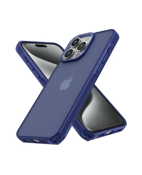 Apple İphone 14 Pro Kılıf Elegant Kapak - Lacivert Apple İphone 14 Pro Kılıf Elegant Kapak - Lacivert