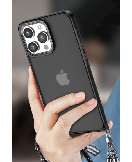Apple İphone 14 Pro Kılıf Elegant Kapak - Lacivert Apple İphone 14 Pro Kılıf Elegant Kapak - Lacivert