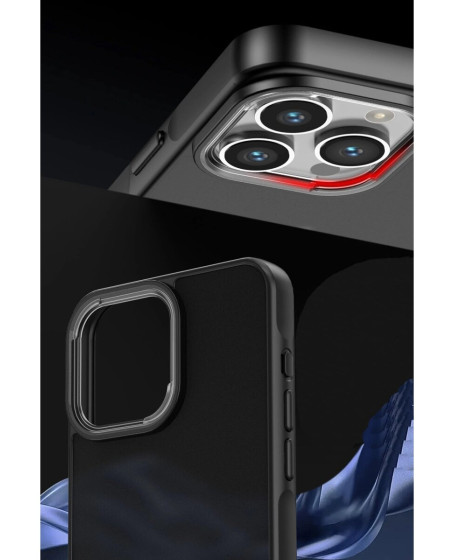 Apple İphone 14 Pro Kılıf Elegant Kapak - Lacivert Apple İphone 14 Pro Kılıf Elegant Kapak - Lacivert