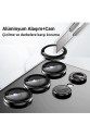 Samsung Galaxy Z Flip 5 Valdez Metal Kamera Lens - Derin Mor