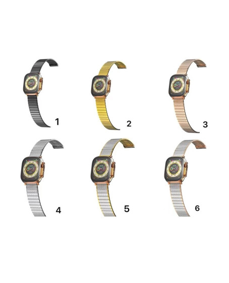 Apple Watch 38mm Made Metal Kordon (saat Değildir) - Gümüş-gold