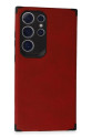Samsung Galaxy S24 Ultra Kılıf Loop Deri Silikon - Kırmızı Samsung Galaxy S24 Ultra Kılıf Loop Deri Silikon - Kırmızı