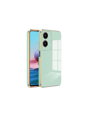 Vivo Y18 Kılıf Volet Silikon - Açık Yeşil