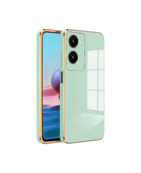 Vivo Y18 Kılıf Volet Silikon - Açık Yeşil Vivo Y18 Kılıf Volet Silikon - Açık Yeşil