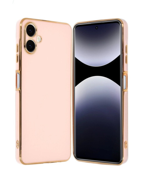 Samsung Galaxy A06 Kılıf Volet Silikon - Pembe Samsung Galaxy A06 Kılıf Volet Silikon - Pembe