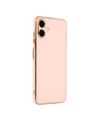Samsung Galaxy A06 Kılıf Volet Silikon - Pembe Samsung Galaxy A06 Kılıf Volet Silikon - Pembe