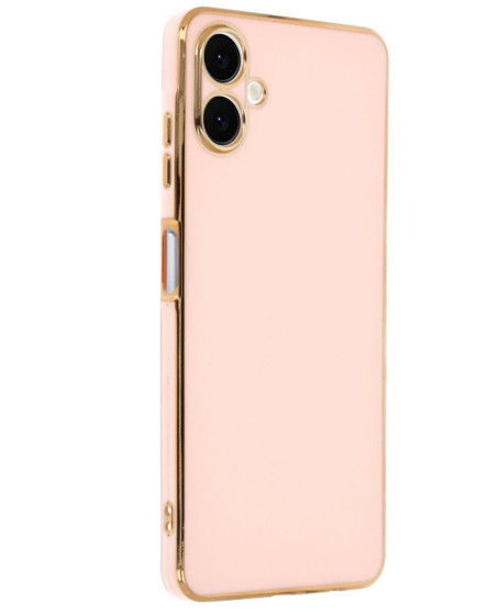 Samsung Galaxy A06 Kılıf Volet Silikon - Pembe Samsung Galaxy A06 Kılıf Volet Silikon - Pembe