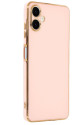 Samsung Galaxy A06 Kılıf Volet Silikon - Pembe Samsung Galaxy A06 Kılıf Volet Silikon - Pembe