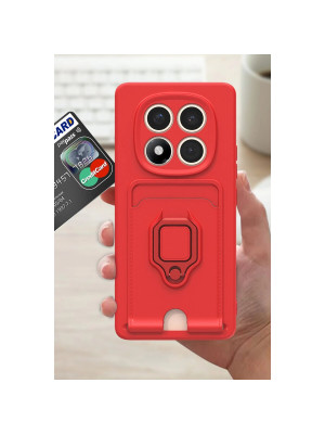 Xiaomi Redmi Note 14 Pro 5g Kılıf Zuma Kartvizitli Yüzüklü Silikon - Yeşil Xiaomi Redmi Note 14 Pro 5g Kılıf Zuma Kartvizitli Yüzüklü Silikon - Yeşil