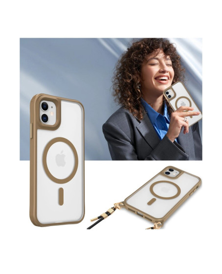 Apple İphone 12 Kılıf Enka Magsafe Silikon Kılıf - Desert Apple İphone 12 Kılıf Enka Magsafe Silikon Kılıf - Desert