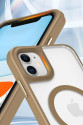 Apple İphone 12 Kılıf Enka Magsafe Silikon Kılıf - Desert Apple İphone 12 Kılıf Enka Magsafe Silikon Kılıf - Desert