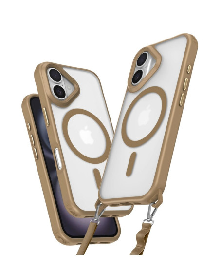 Apple İphone 16 Kılıf Enka Magsafe Silikon Kılıf - Desert Apple İphone 16 Kılıf Enka Magsafe Silikon Kılıf - Desert