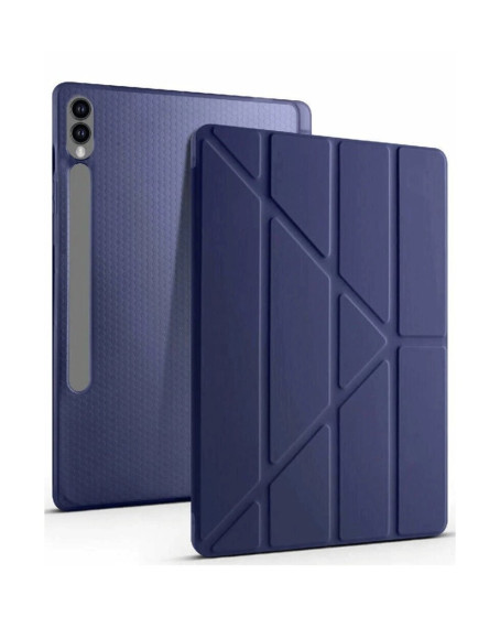 Samsung Galaxy X510 Tab S9 Fe 11 Kılıf Kalemlikli Mars Tablet Kılıfı - Lacivert