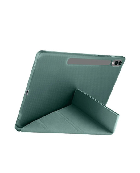 Samsung Galaxy X510 Tab S9 Fe 11 Kılıf Kalemlikli Mars Tablet Kılıfı - Koyu Yeşil Samsung Galaxy X510 Tab S9 Fe 11 Kılıf Kalemlikli Mars Tablet Kılıfı - Koyu Yeşil
