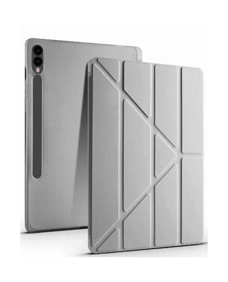 Samsung Galaxy X510 Tab S9 Fe 11 Kılıf Kalemlikli Mars Tablet Kılıfı - Koyu Gri Samsung Galaxy X510 Tab S9 Fe 11 Kılıf Kalemlikli Mars Tablet Kılıfı - Koyu Gri