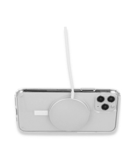 Apple İphone 15 Plus Kılıf Pc Real Magsafe Kapak - Şeffaf