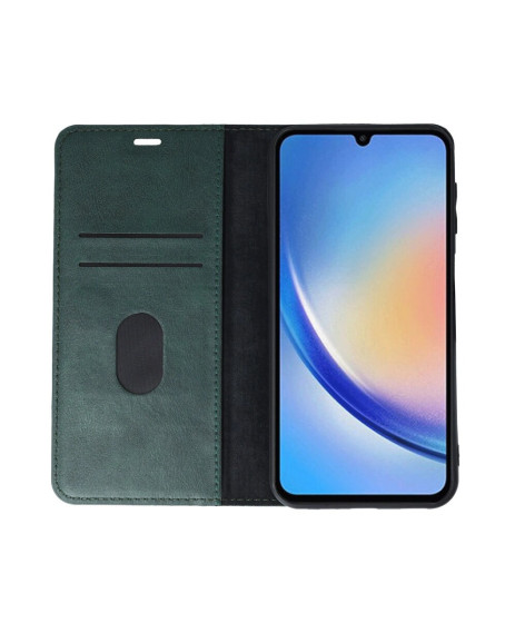 Samsung Galaxy A24 4g Kılıf Trend S Plus Kapaklı Kılıf - Yeşil Samsung Galaxy A24 4g Kılıf Trend S Plus Kapaklı Kılıf - Yeşil